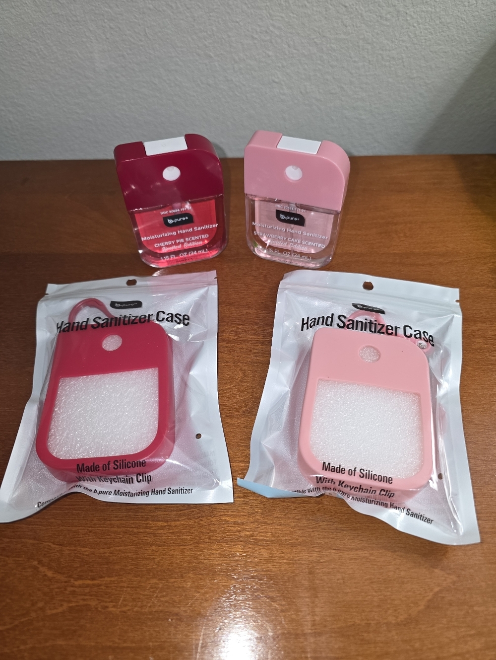 B.Pure Hand Sanitizer Cherry Pie & Strawberry Cake Scented